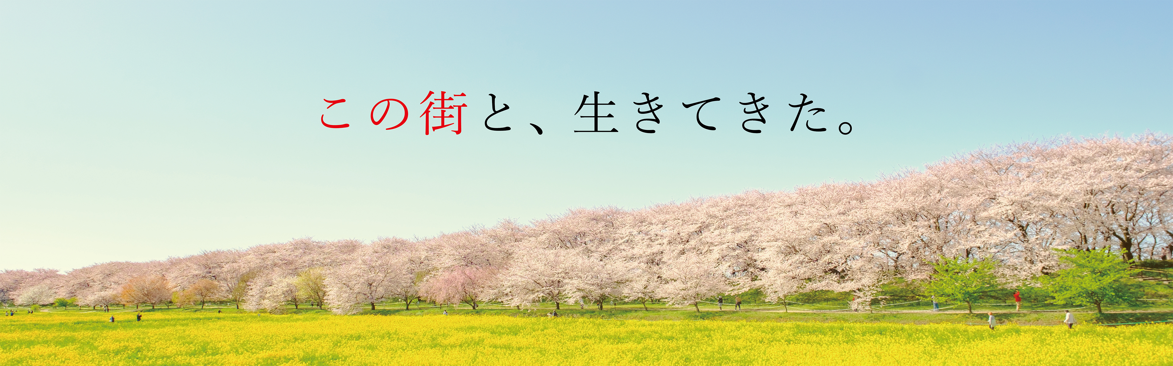 この街と、生きてきた。