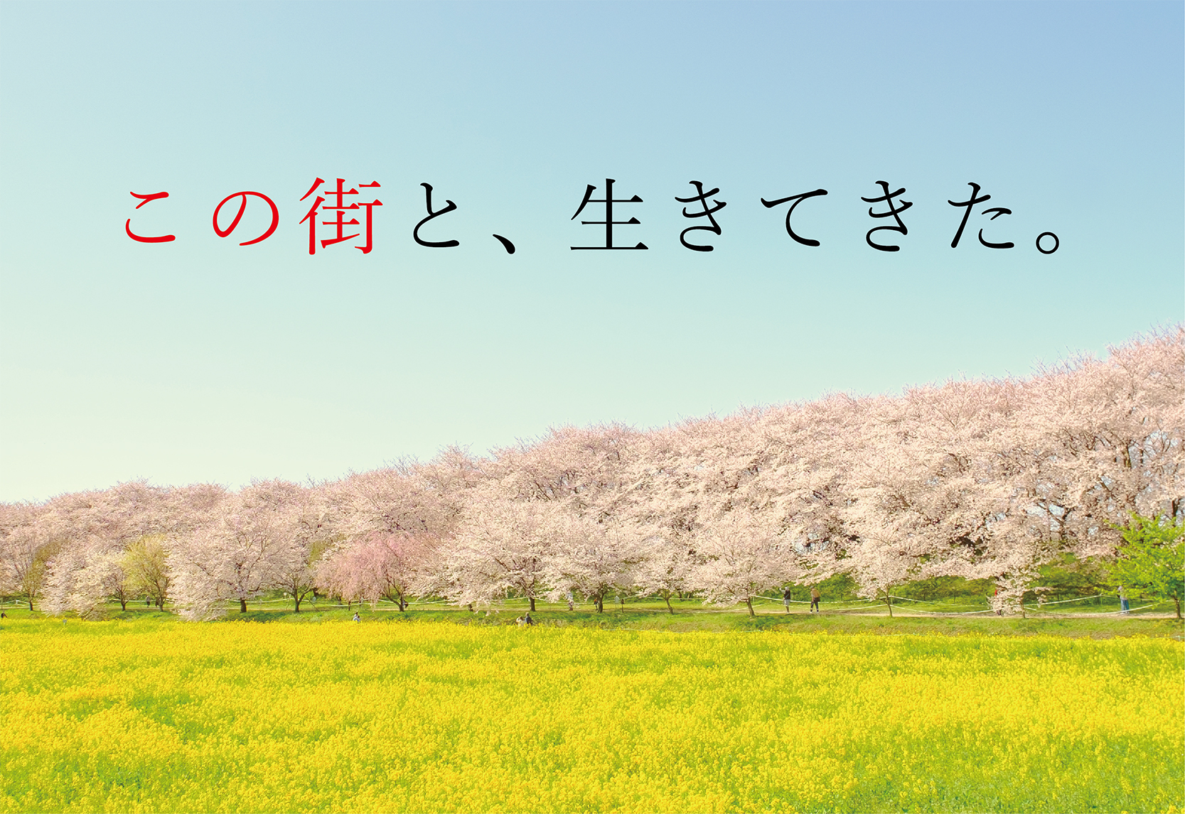 この街と、生きてきた。